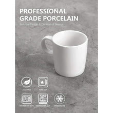 Load image into Gallery viewer, 3.5 Ounce Porcelain Espresso Cups, Set of 4