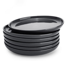 Load image into Gallery viewer, 7.4 Inch Porcelain Round Dessert Plates, Set of 6