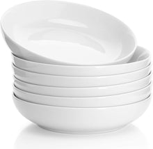Load image into Gallery viewer, 22 Ounce Porcelain Salad Bowls, Set of 6