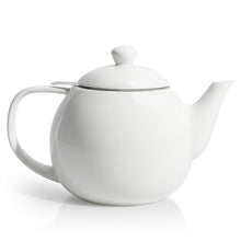 Load image into Gallery viewer, 27 Ounce Porcelain Tea Pot with Infuser