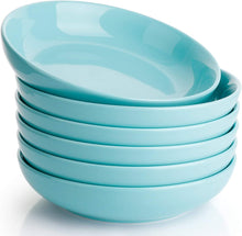 Load image into Gallery viewer, 30 Ounce Porcelain Salad Bowls, Set of 6