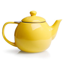Load image into Gallery viewer, 27 Ounce Porcelain Tea Pot with Infuser