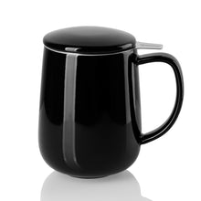 Load image into Gallery viewer, 20 Ounce Porcelain Tea Mug with Infuser
