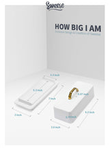 Load image into Gallery viewer, Porcelain Butter Dish with Gold Handle