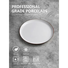 Load image into Gallery viewer, 7.4 Inch Porcelain Side Appetizer Plates, Hot Assorted Color, Set of 6
