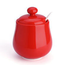 Load image into Gallery viewer, 12 Ounce Sugar Bowl with Spoon and Lid
