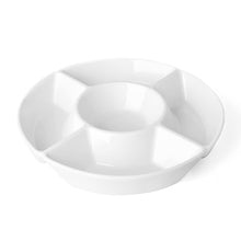 Load image into Gallery viewer, 11 Inch Porcelain Chip and Dip Serving Dish
