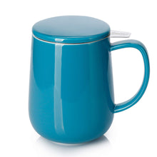 Load image into Gallery viewer, 20 Ounce Porcelain Tea Mug with Infuser
